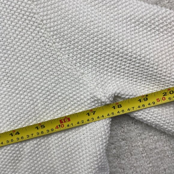 Banana Republic Womens Long Sleeve Open Shrug / Bolero Knit Sweater Sz M White - Picture 6 of 11